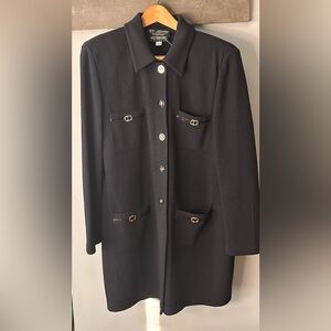 St John by Marie Gray long Santana knit cardigan